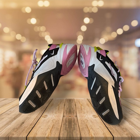 Neon Nike M2K Tekno Athletic Shoes - Picture 5 of 6